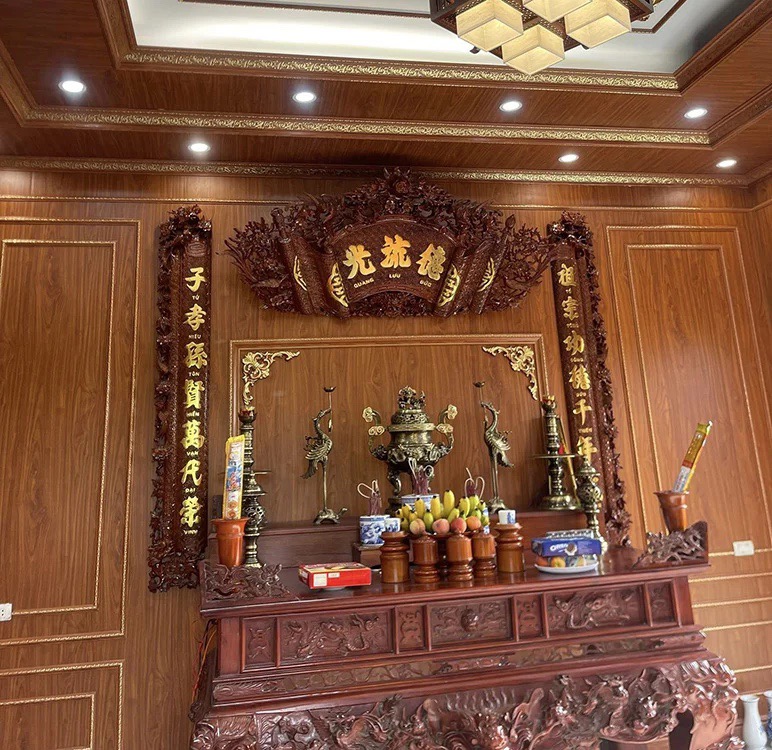 ỐP TƯỜNG NANO PHÒNG THỜ