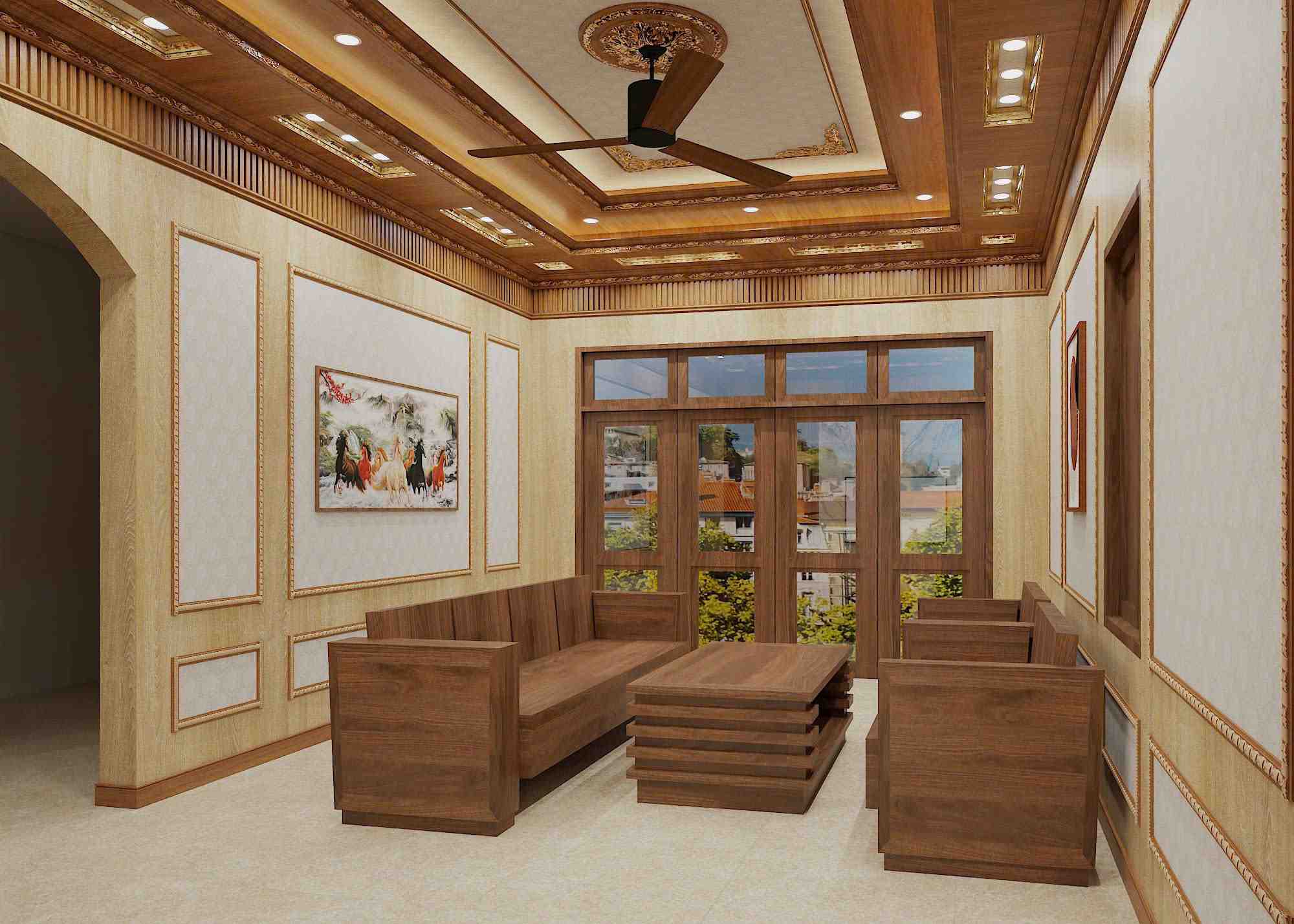 Thi Công Tấm Nhựa Ốp Tường Tại Phố Hàng Quạt Hà Nội
